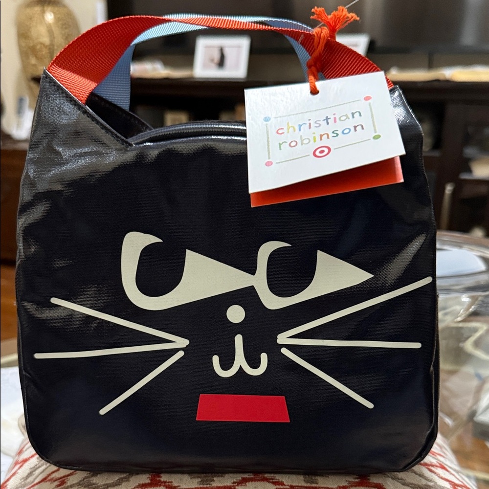 Christian Robinson Black Cat Tote Bag